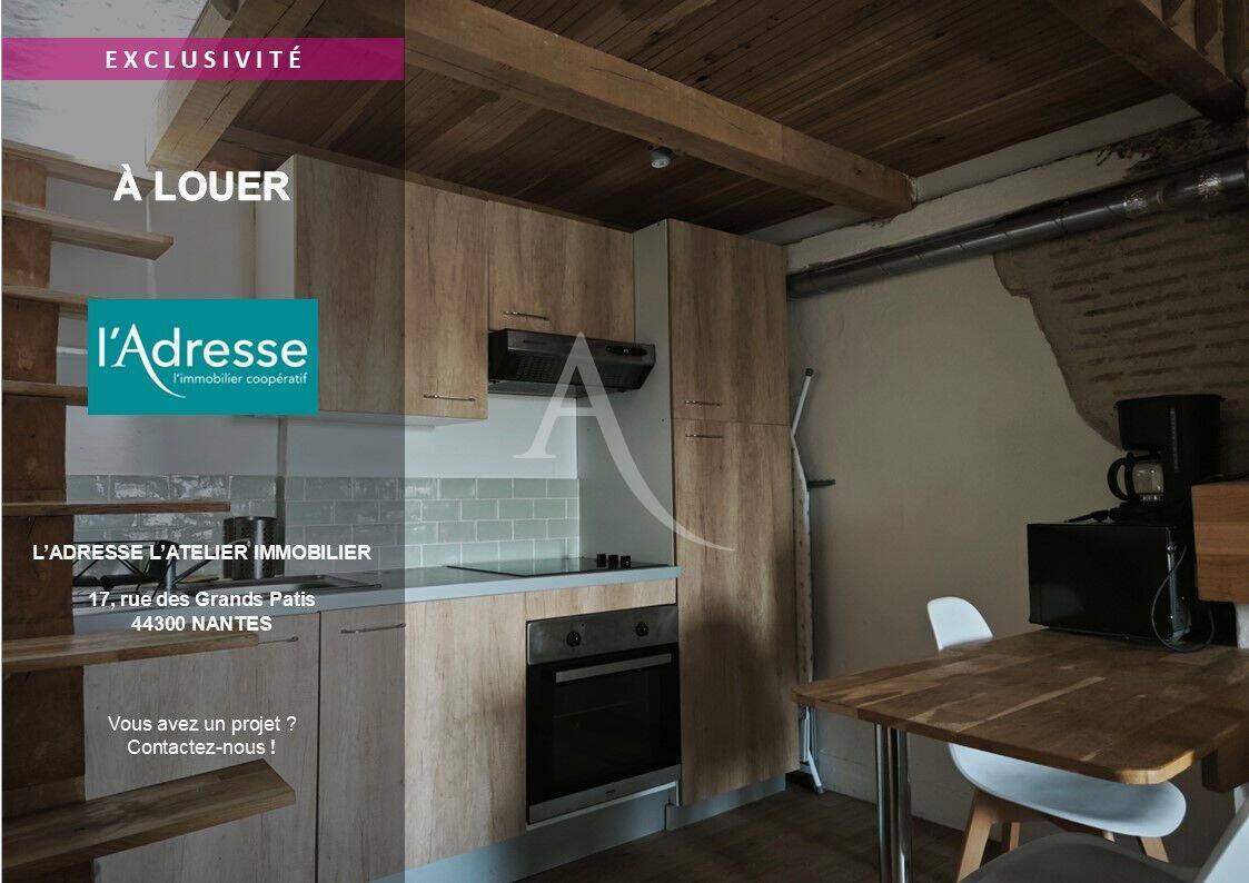 Appartement 1 pièce 25 m² · à Nantes · 25 m² · 660 €