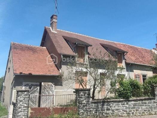 Maison à vendre 55 000 € 5 pièces 4 chambres 77 m² 261 m² de terrain Cuzion 36190