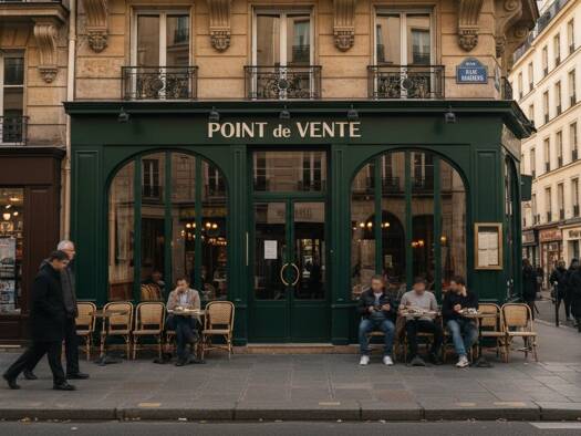 Bar / Café avec bail commercial 3 700 € 160 m² d'espace de restauration Entrée de Ville Clichy 92110