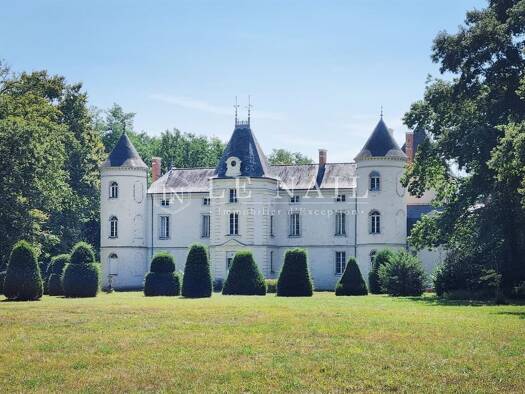 Château à vendre 2 100 000 € 35 pièces 13 chambres 1 000 m² 60 000 m² de terrain Tours 37000