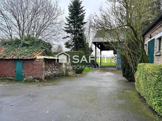 Maison de plain-pied à vendre 249 000 € 5 pièces 3 chambres 100 m² 9 170 m² de terrain Éperlecques 62910