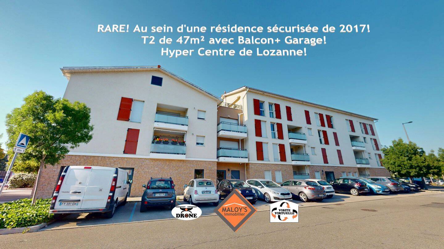 Appartement 4 pièces 48 m² · à Lozanne · 47,8 m² · 214 000 €