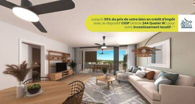 Appartement à vendre 499 000 € 5 pièces 4 chambres 90 m² disponible à partir du 31/03/2026 Saint-Paul 97460