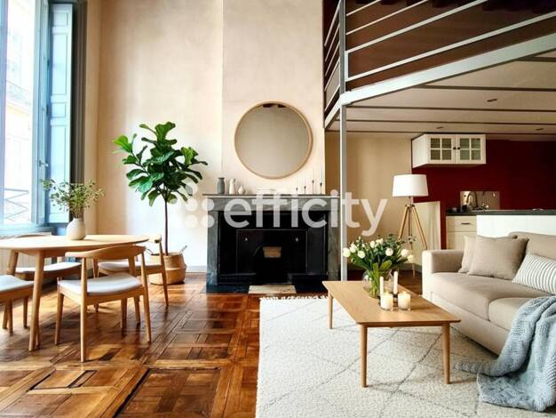 Appartement à vendre 329 000 € 3 pièces 2 chambres 74,4 m² Étage 1/4 Pentes de la croix-rousse Lyon 1er arrondissement 69001