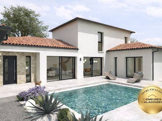 Terrain avec maison neuve à vendre 639 000 € 5 pièces 4 chambres 150 m² 656 m² de terrain Messimy 69510