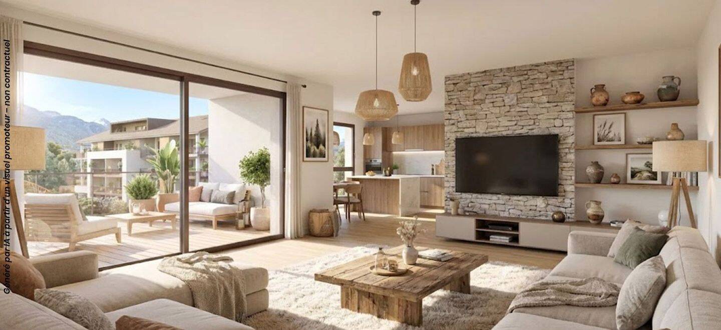 Appartement 3 pièces 64 m² · à La Roche-sur-Foron · 63,6 m² · 304 000 €