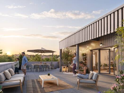 Appartement à vendre - neuf 177 000 € 3 pièces 2 chambres 60 m² dès le 31/03/2028 Bout des Pavés-Chêne des Anglais Nantes 44300