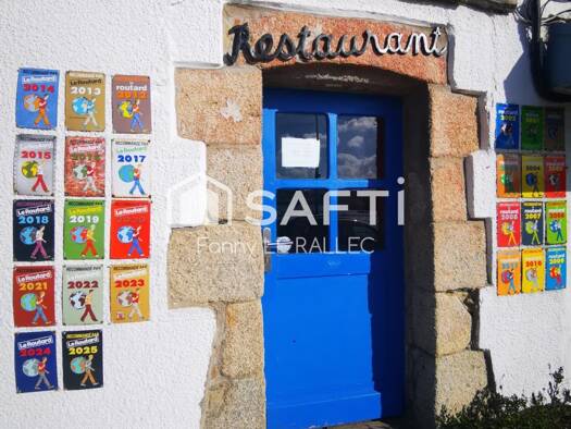 Restaurant à vendre Fonds de commerce 324 000 € 115 m² d'espace de restauration Plouguiel 22220