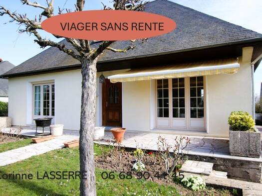 Maison en viager occupé Bouquet 143 526 € 6 pièces 4 chambres 105 m² 813 m² de terrain Beaugency 45190