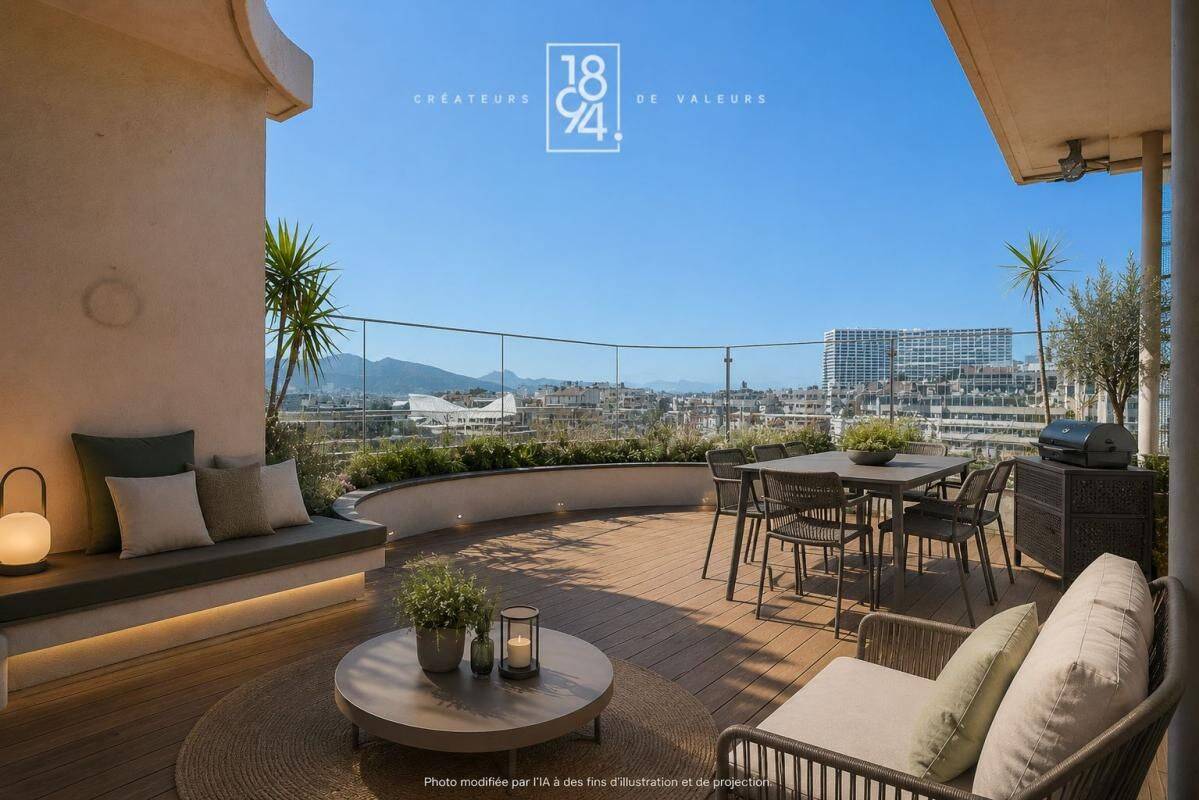 Appartement 4 pièces 100 m² · à Marseille 8ème Arrondissement · 100 m² · 590 000 €