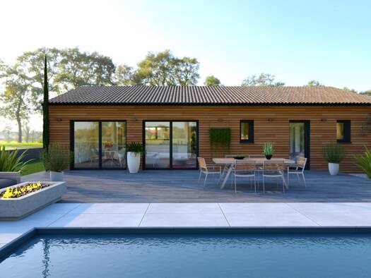 Terrain avec maison neuve à vendre 358 686 € 4 pièces 3 chambres 100 m² 604 m² de terrain Breuillet 17920