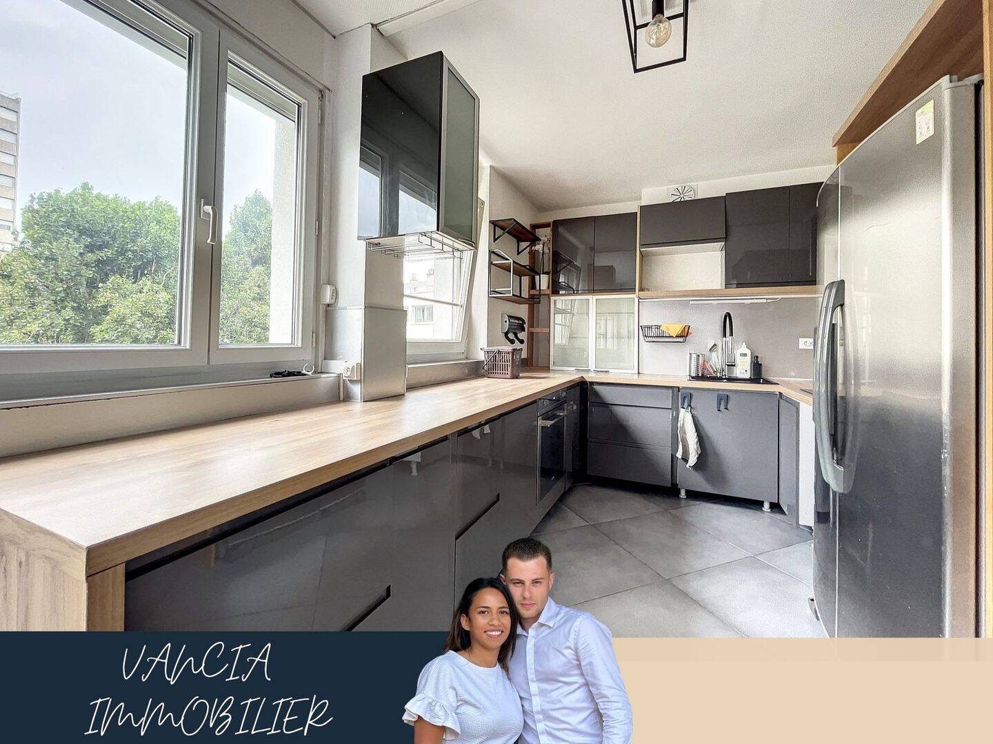 Appartement 3 pièces 62 m² · à Villeurbanne · 62,4 m² · 1 040 €