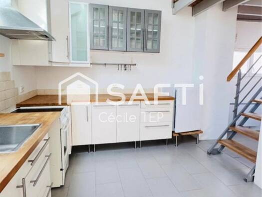 Duplex à vendre 148 000 € 2 pièces 1 chambre 46 m² RDC/1 Est Sud Claye-Souilly 77410