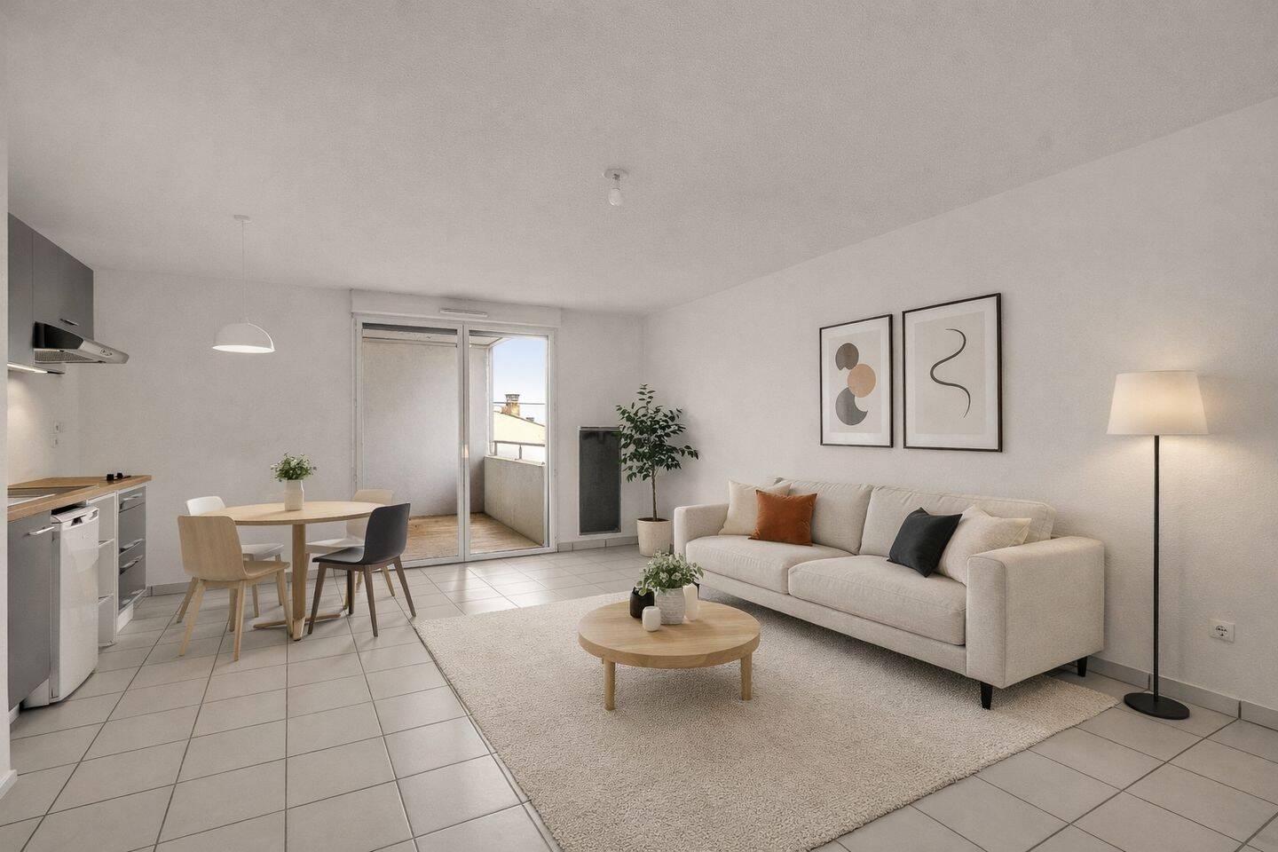 Appartement 2 pièces 47 m² · à Toulouse · 47 m² · 132 000 €