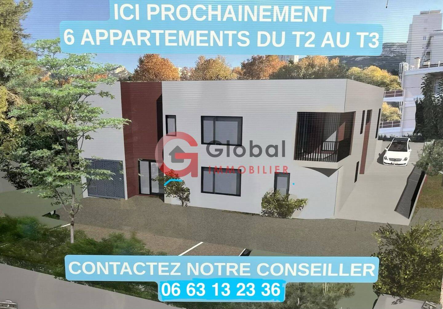 Appartement 2 pièces 48 m² · à Marseille 11ème Arrondissement · 47,8 m² · 246 420 €