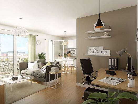 Appartement à vendre - Première occupation 167 000 € 1 pièce 29 m² Étage 2/3 Les bords de l'Yerres Brunoy 91800