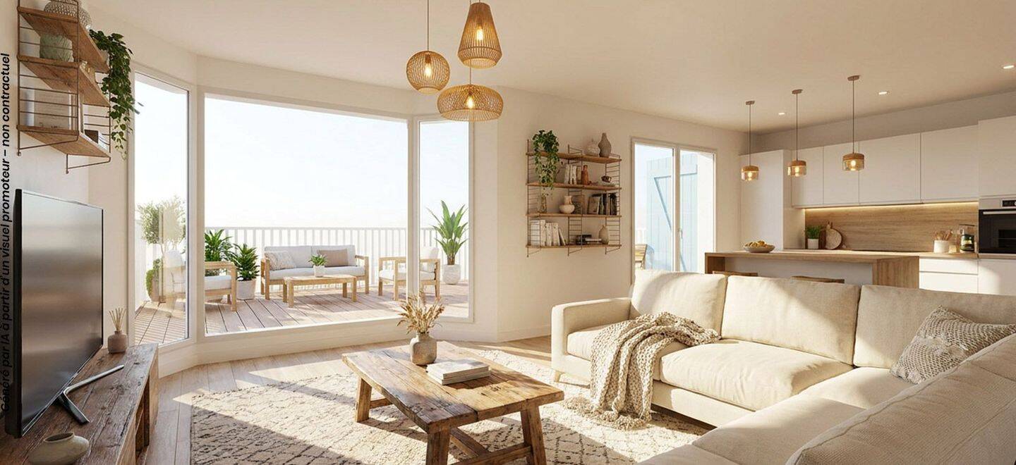 Appartement 2 pièces 40 m² · à Les Sables-d'Olonne · 40 m² · 275 000 €