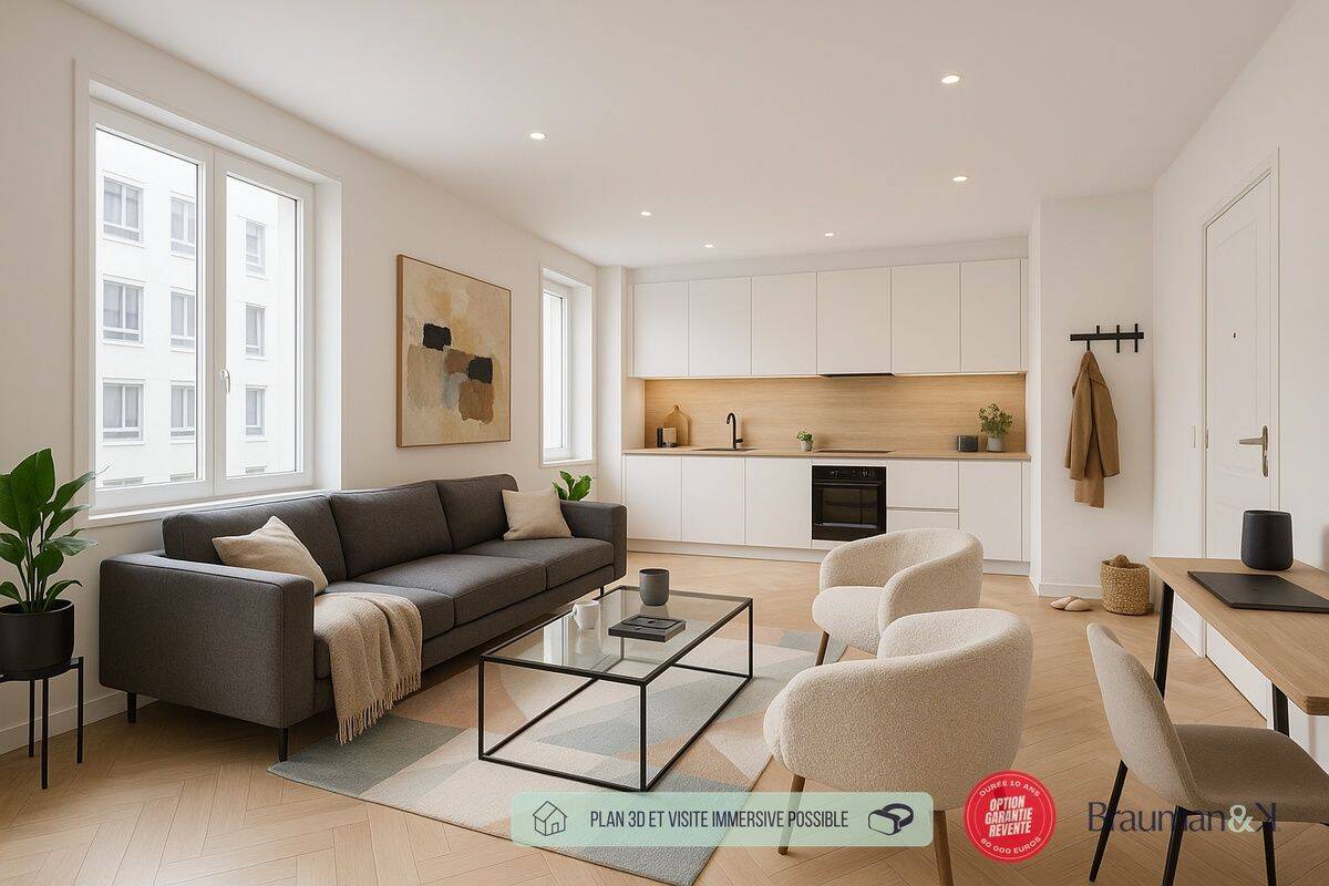 Appartement 2 pièces 42 m² · à Juvisy-sur-Orge · 42 m² · 210 000 €