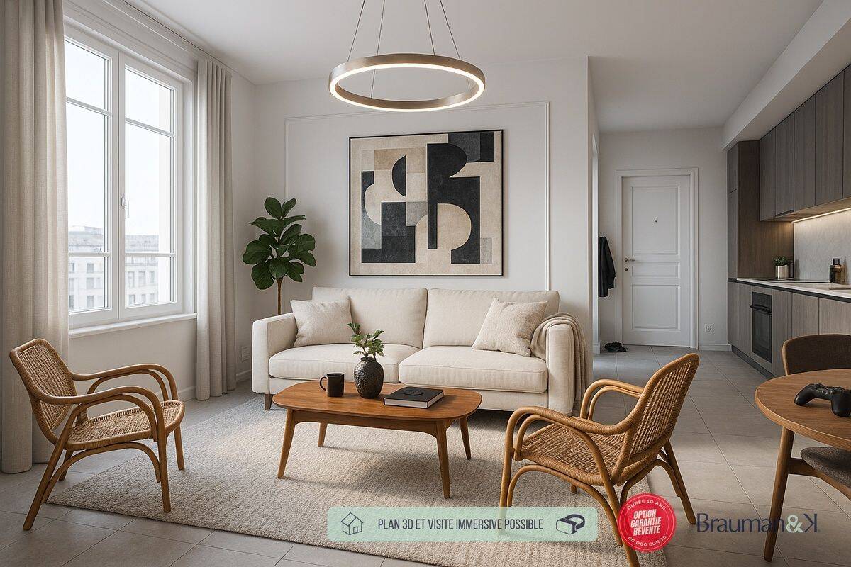 Appartement 2 pièces 44 m² · à Le Havre · 44 m² · 166 163 €