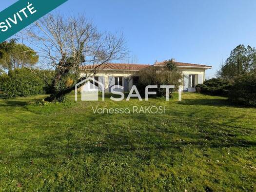 Maison à vendre 264 000 € 5 pièces 3 chambres 150 m² 5 000 m² de terrain Sud Saint-Jean-d'Angély 17400