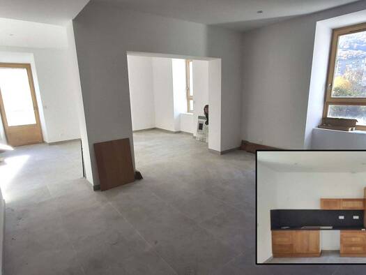 Appartement à louer 1 420 € 4 pièces 3 chambres 110 m² Étage 1/2 Bastille-L'Epine Saint-Jean-de-Maurienne 73300
