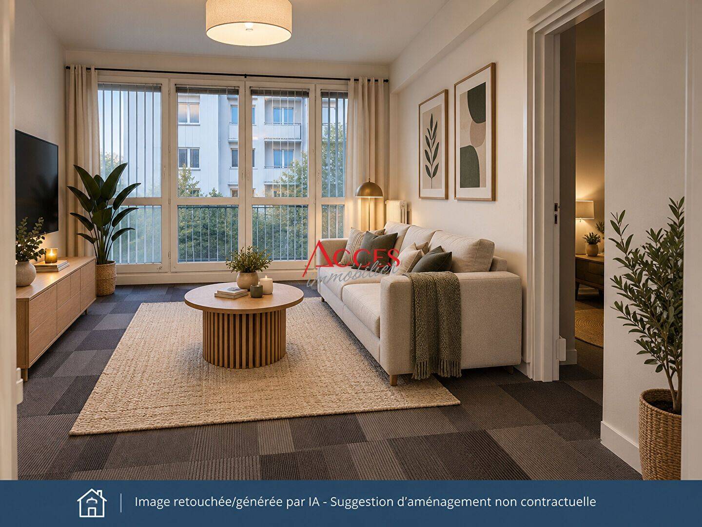 Appartement 2 pièces 57 m² · à Limoges · 56,9 m² · 630 €/mois