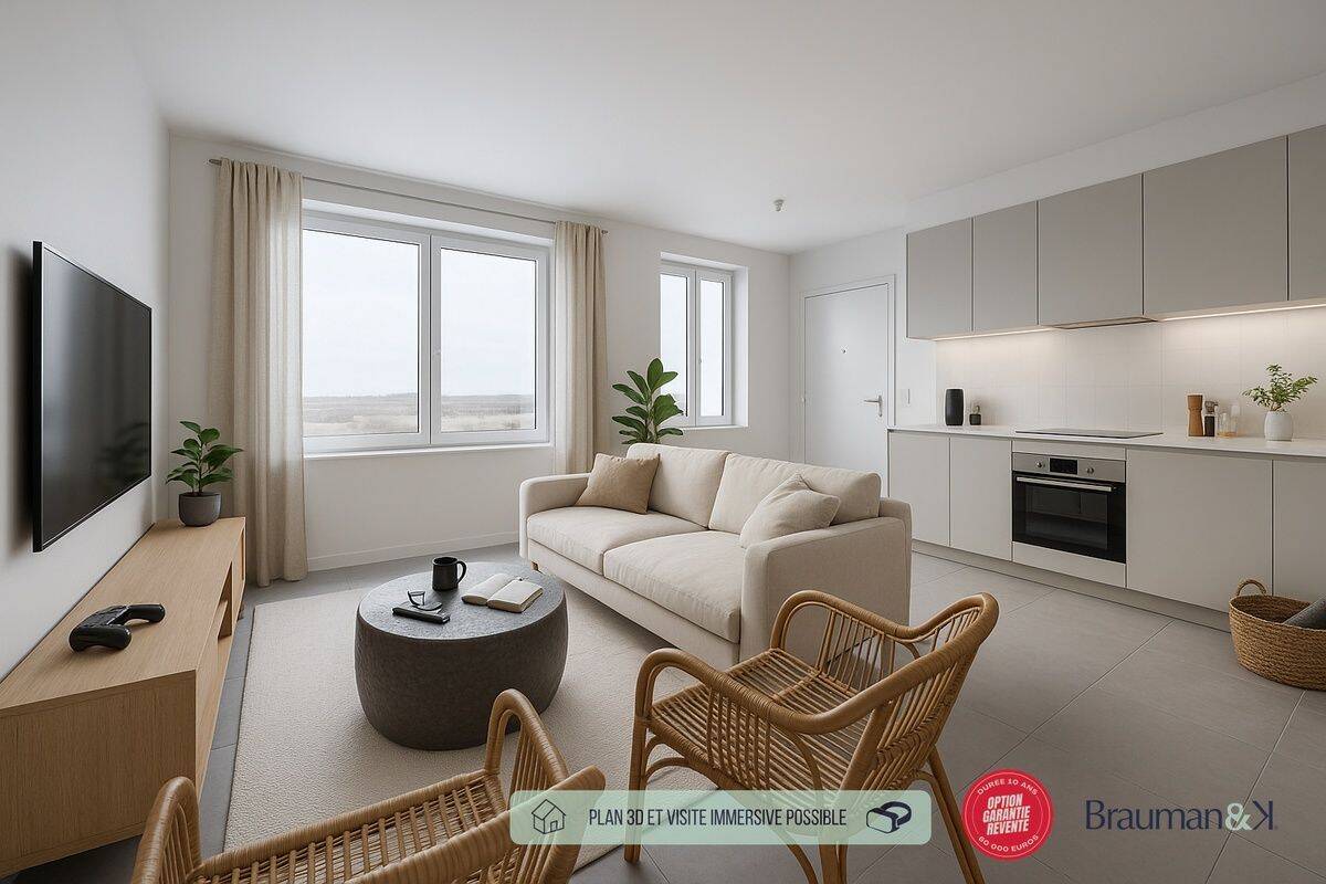 Appartement 3 pièces 58 m² · à Crozon · 58 m² · 235 000 €