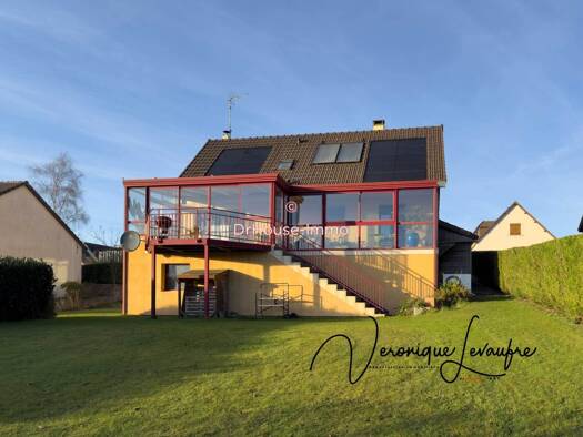 Maison à vendre 224 000 € 5 pièces 4 chambres 116 m² 2 300 m² de terrain Saint-Georges-d'Elle 50680