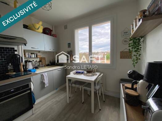 Appartement à vendre 115 000 € 3 pièces 2 chambres 73 m² 2ème étage Saint Ausone-Saint Martin-Saint Gelais Angoulême 16000