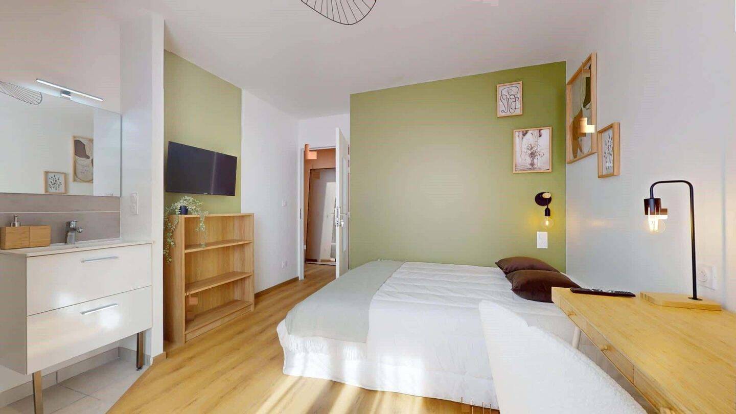 Chambre 1 - ALBERT 1ER C - Colocation — 6