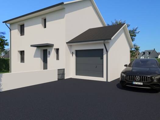 Terrain avec maison neuve à vendre 289 000 € 4 pièces 3 chambres 85 m² 615 m² de terrain Le Pont-de-Beauvoisin 73330