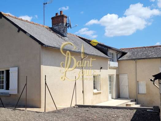 Maison à vendre 148 400 € 5 pièces 3 chambres 145 m² 910 m² de terrain Marçay 37500