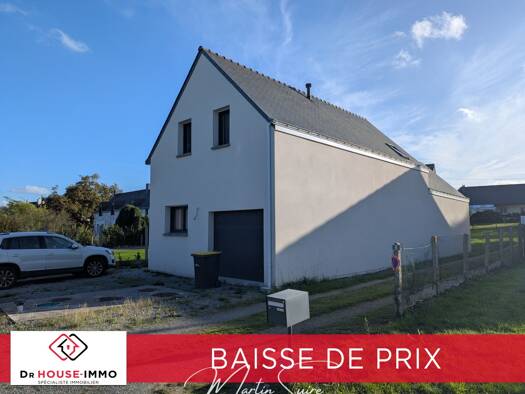 Maison à vendre 275 000 € 4 pièces 3 chambres 108 m² 388 m² de terrain Crossac 44160