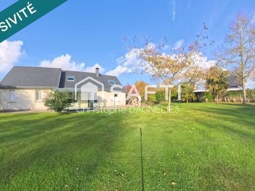 Maison à vendre 395 000 € 6 pièces 3 chambres 111 m² 2 661 m² de terrain Auray 56400