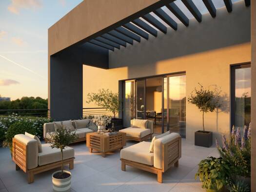 Appartement à vendre - neuf 630 000 € 4 pièces 3 chambres 94 m² dès le 30/06/2026 Les Platanes Aix-en-Provence 13100