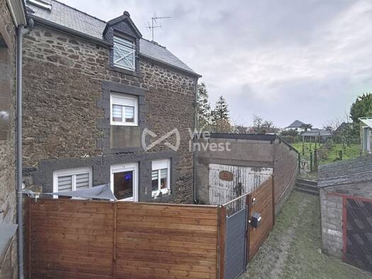 Maison à vendre 166 400 € 4 pièces 2 chambres 60,7 m² 396 m² de terrain Plerguer 35540