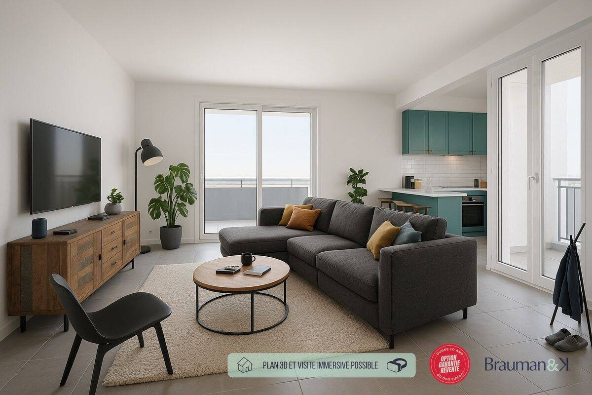 Appartement 5 pièces 96 m² · à Nantes · 96 m² · 370 900 €