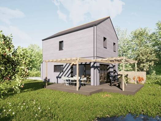 Terrain avec maison neuve à vendre 295 000 € 4 pièces 3 chambres 90 m² 655 m² de terrain Savenay 44260