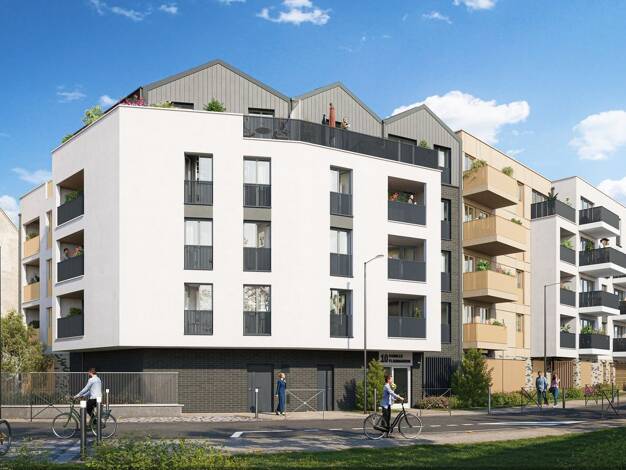 Appartement à vendre - neuf 194 000 € 2 pièces 42,1 m² 1er étage dès le 31/03/2028 Saint Liesne-Centre Est Melun 77000