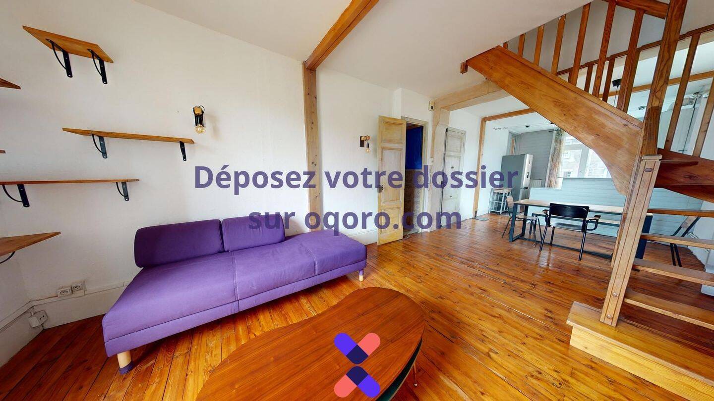 Appartement 3 pièces 58 m² · à Saint-Étienne · 58 m² · 558 €