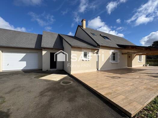 Maison à vendre 399 000 € 6 pièces 4 chambres 158 m² 1 358 m² de terrain Cormier-Miltiere-Husseau Montlouis-sur-Loire 37270