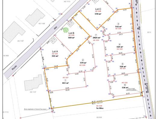 Terrain constructible à vendre 39 000 € 680 m² de terrain Foch Ruelle-sur-Touvre 16600