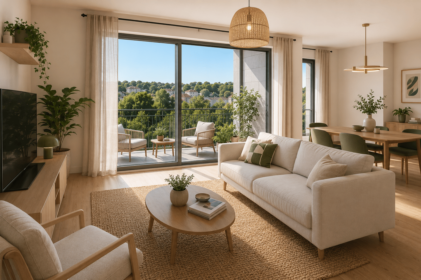 Appartement 3 pièces 60 m² · à Saint-Cyr-sur-Loire · 60 m² · 259 000 €