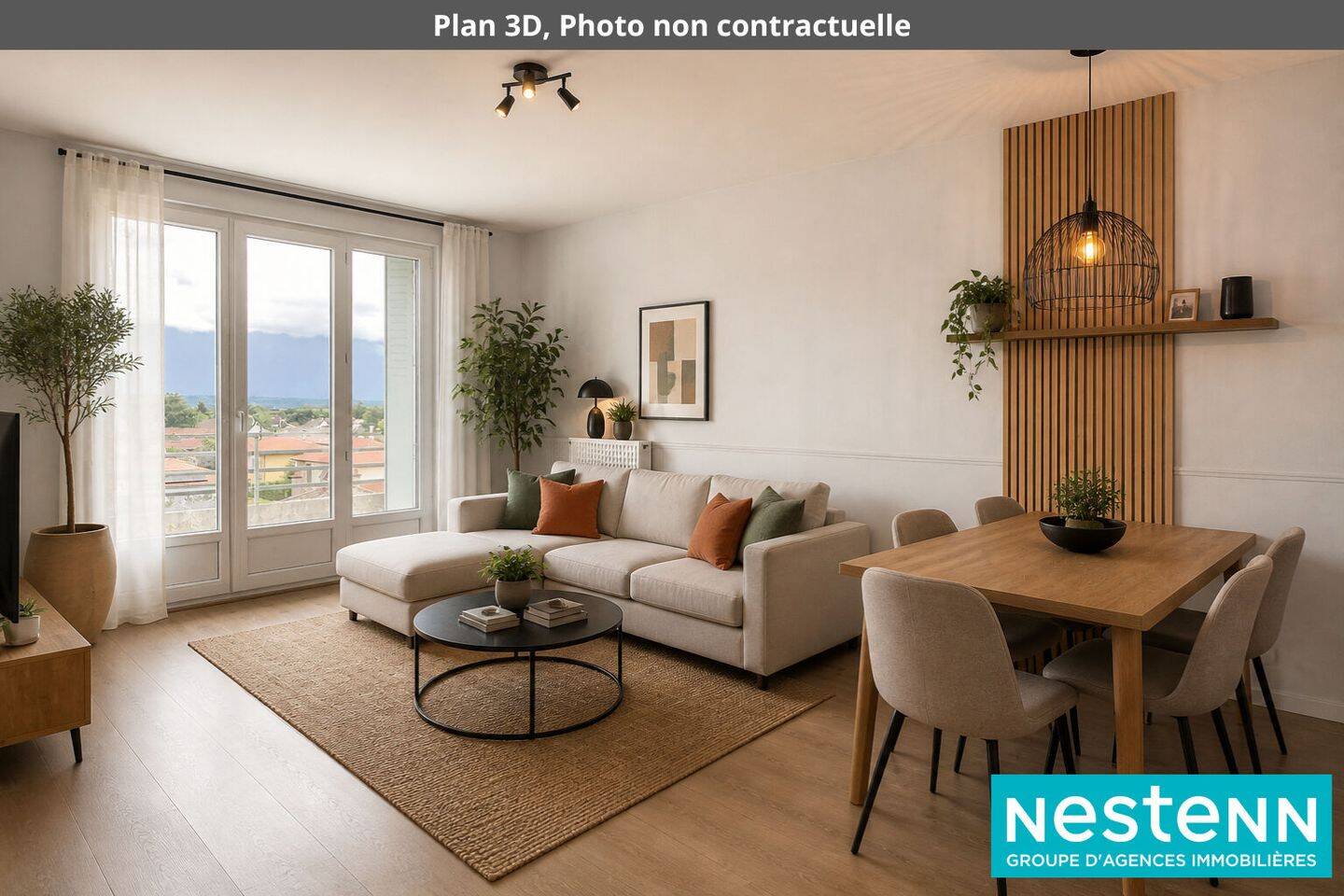 Appartement 5 pièces 92 m² · à Meyzieu · 92 m² · 228 000 €