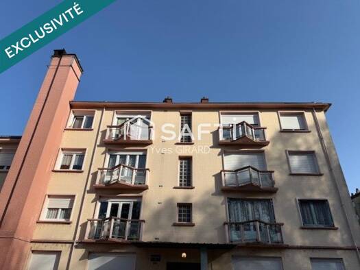 Appartement à vendre 66 000 € 4 pièces 1 chambre 52 m² 3ème étage Centre Ville-Cité Verte Verdun 55100
