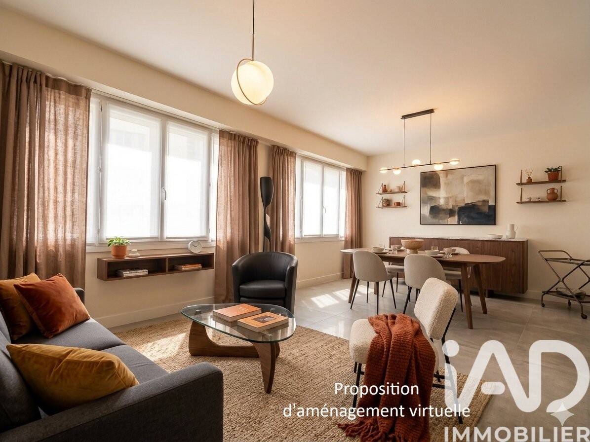 Appartement 3 pièces 62 m² · à Rezé · 62 m² · 173 500 €