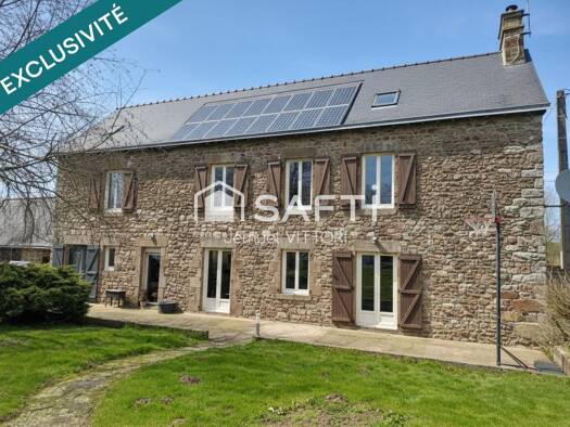 Maison à vendre 240 900 € 6 pièces 4 chambres 165 m² 6 850 m² de terrain Vautorte 53500