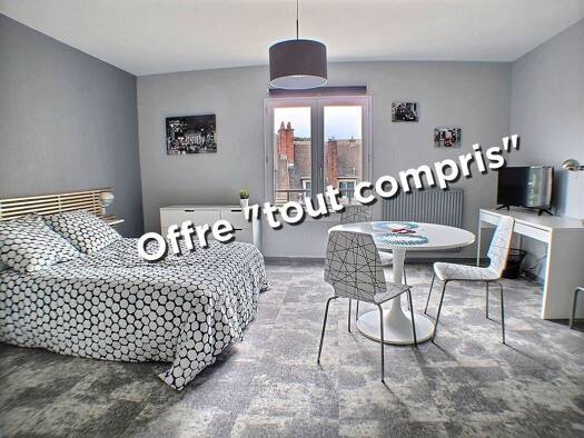 Appartement à louer 569 € 1 pièce 29,9 m² 2 étages Parc la Verrerie-Le Guide Le Creusot 71200