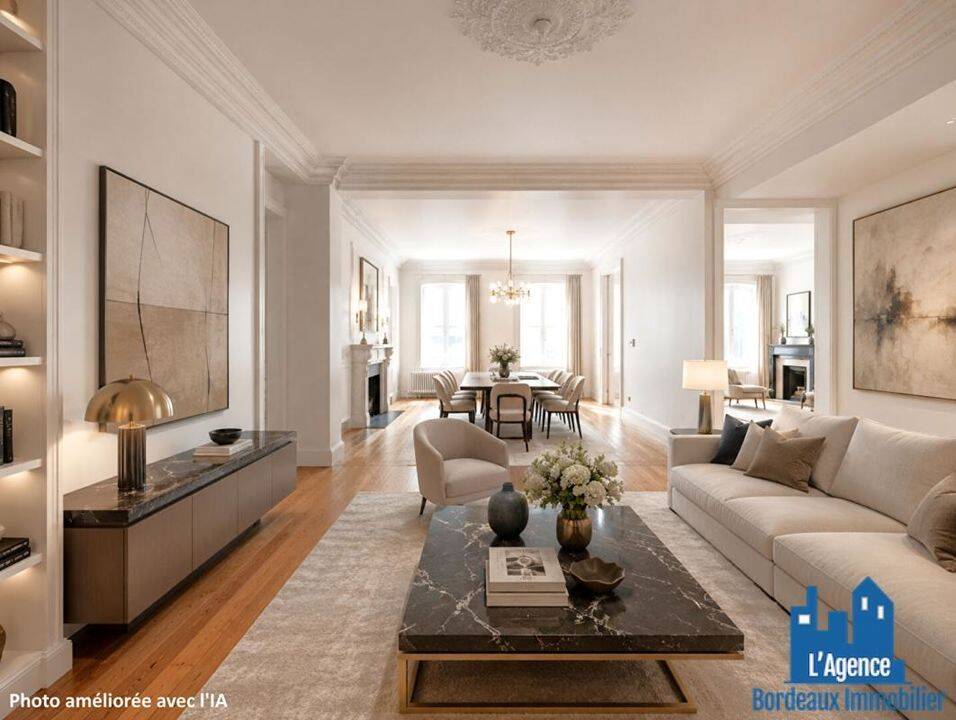 Appartement 3 pièces 132 m² · à Bordeaux · 132 m² · 399 000 €
