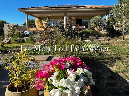 Maison de plain-pied à vendre 449 000 € 4 pièces 3 chambres 178 m² 1 700 m² de terrain Logrian-Florian 30610